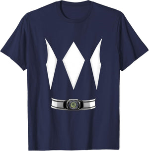 Kids Power Rangers Halloween Pink Ranger Costume T-Shirt - T-Shirt | Navy