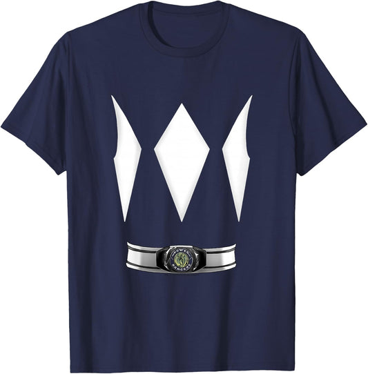 Kids Power Rangers Halloween Pink Ranger Costume T-Shirt - T-Shirt | Navy
