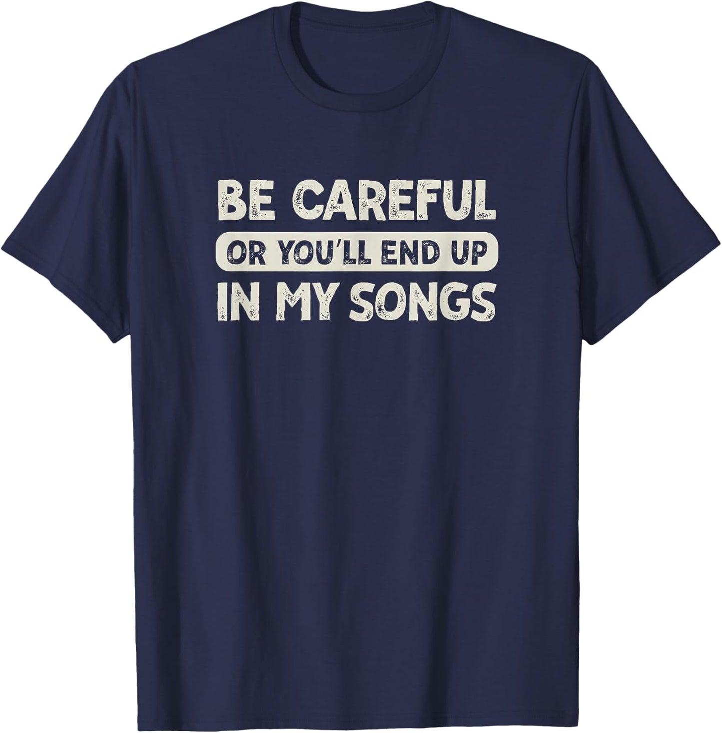 Record Producer Musician Music Singer Songwriter Songwriting T-Shirt - T-Shirt | Navy