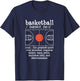 Funny Bball Player Greatest Sport Ever Basketball Definition T-Shirt - T-Shirt | Navy