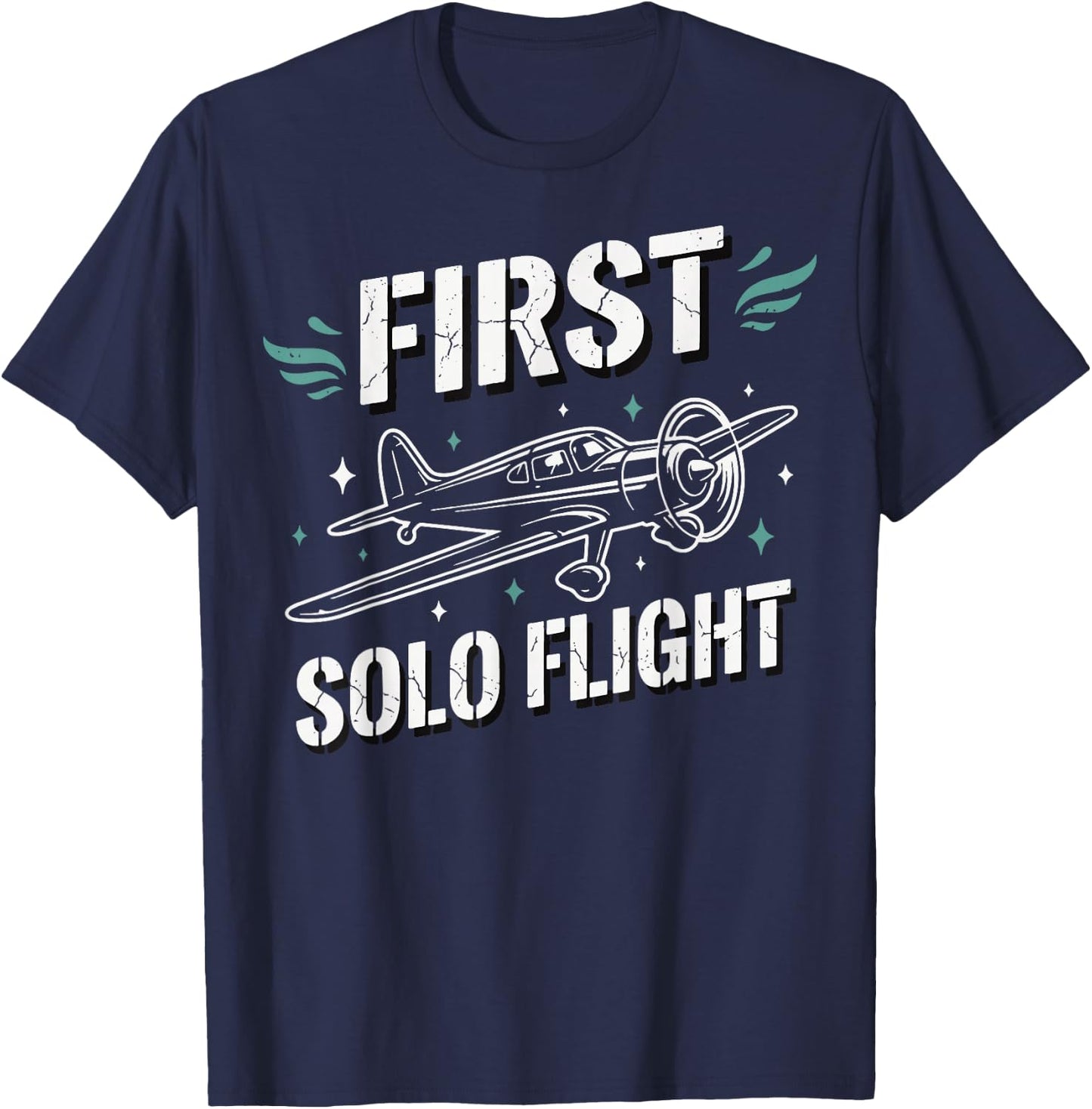 First Solo Flight T-Shirt - T-Shirt | Navy