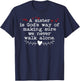 A Sister is God's Way of Making Sure We Never Walk All Alone T-Shirt - T-Shirt | Navy