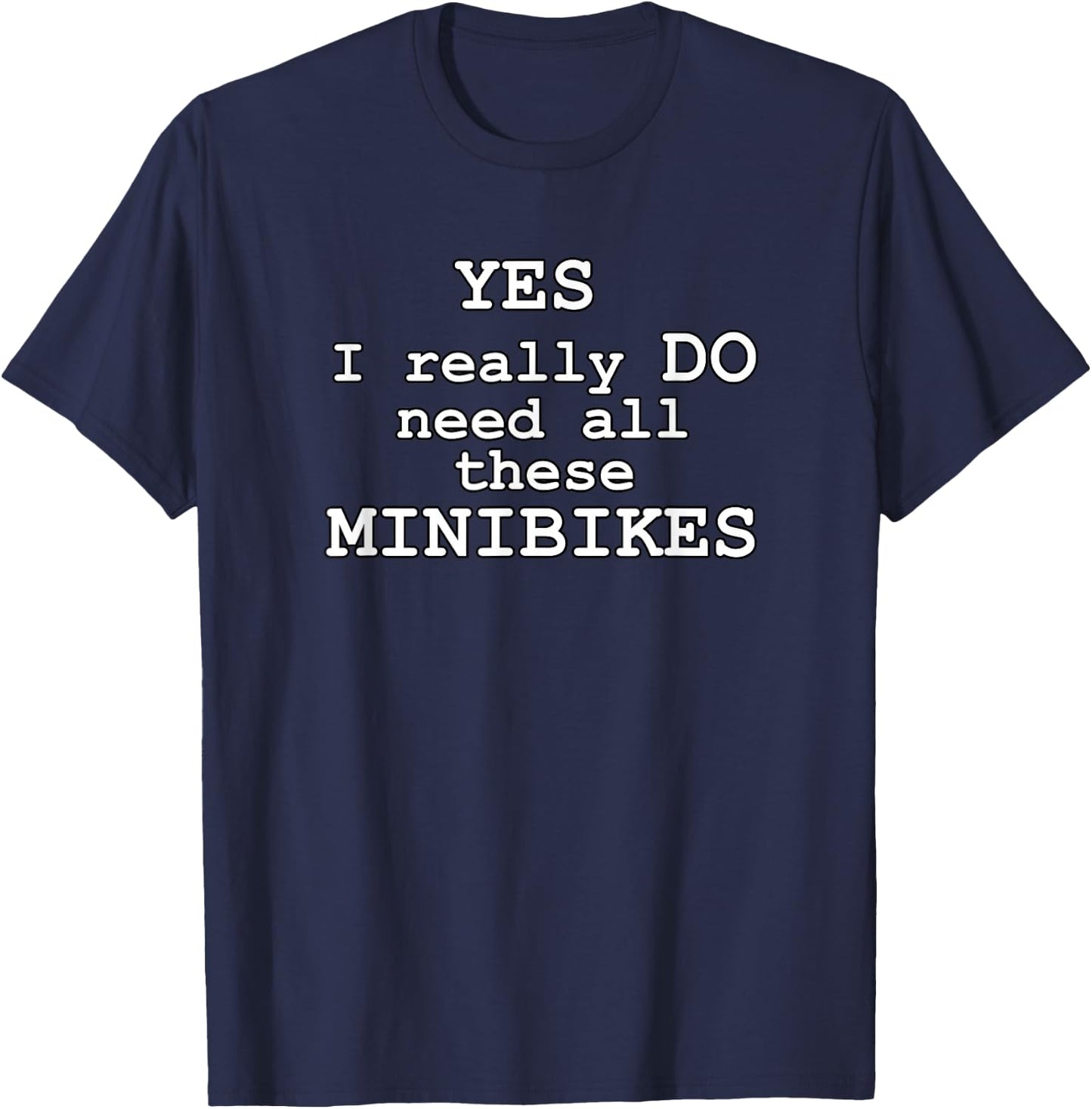 Minibike or Mini Bike T-Shirt - T-Shirt | Navy