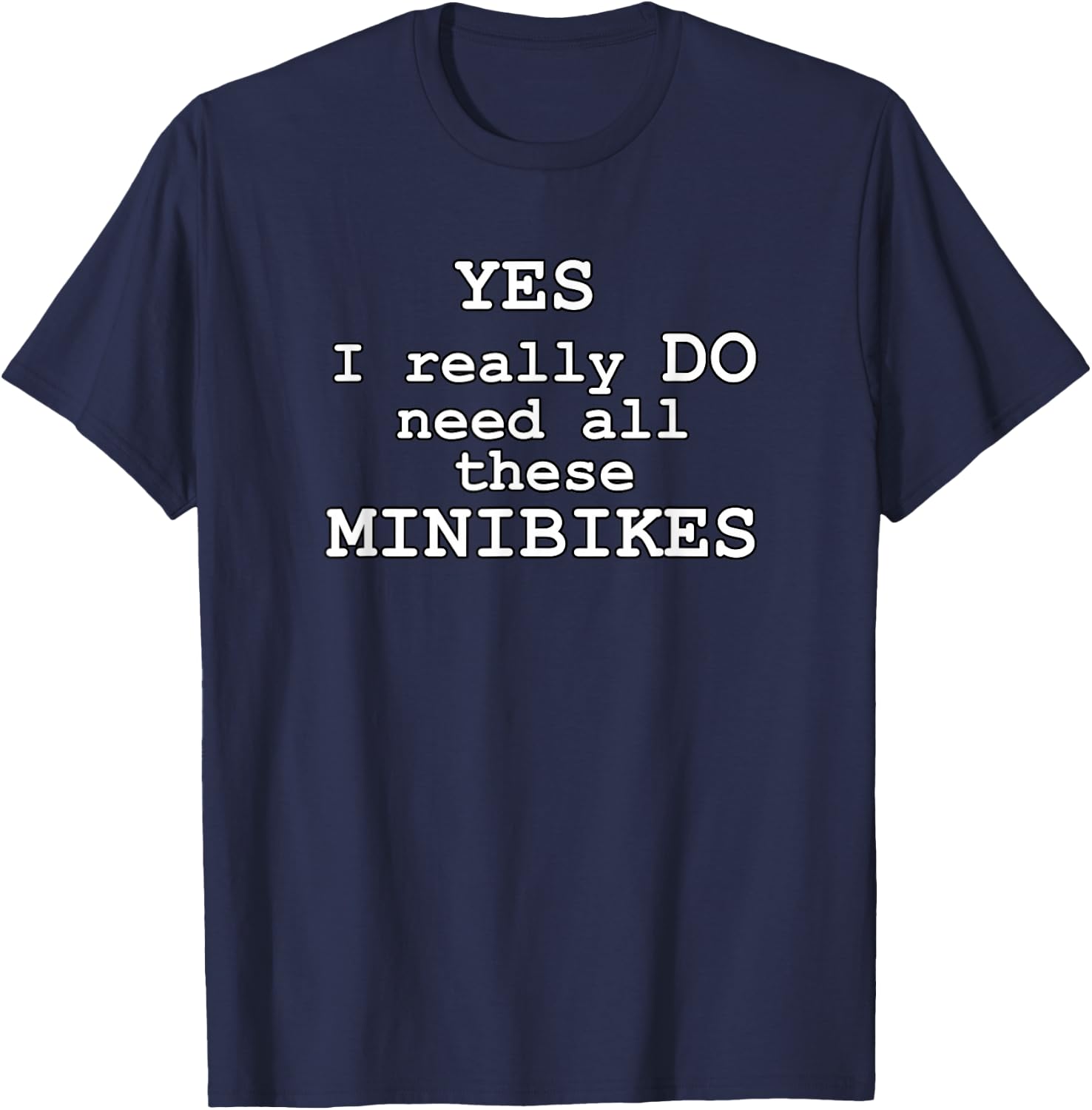 Minibike or Mini Bike T-Shirt - T-Shirt | Navy
