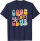 Cool Granny Club Mother's Day Groovy Retro Best Mom Ever T-Shirt - T-Shirt | Navy