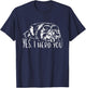 Sheltie I Herd You Herd Dog Funny Dog Sayings T-Shirt - T-Shirt | Navy