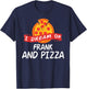 I Dream of FRANK and Pizza FRANKS T-Shirt - T-Shirt | Navy