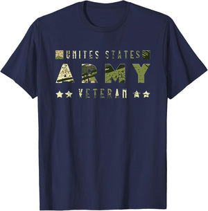 Veteran Outfit Women United States Army Veteran T-Shirt - T-Shirt | Navy