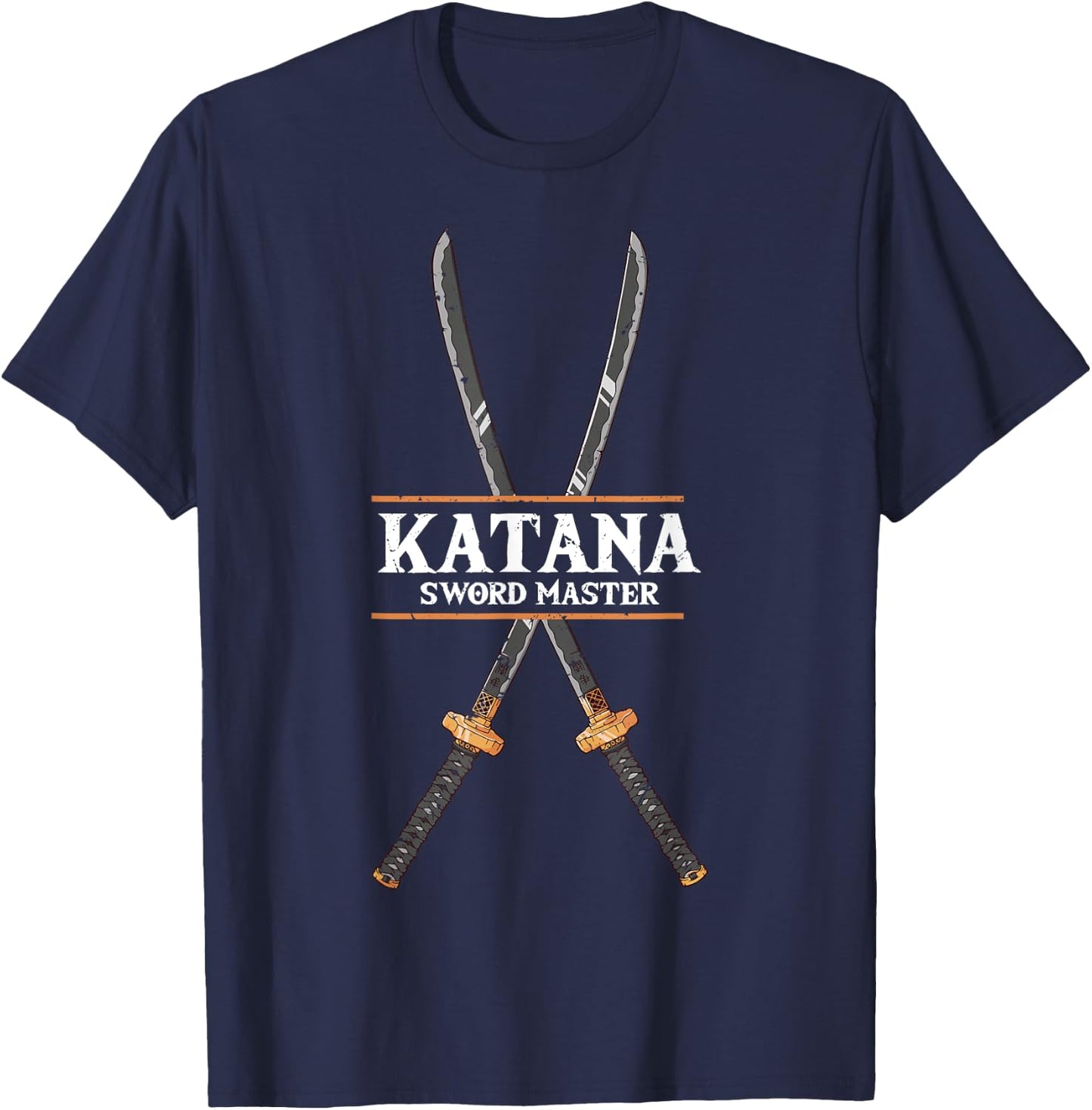 Cool Katana Professional T-Shirt - T-Shirt | Navy
