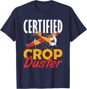Certified Crop Duster T-Shirt - T-Shirt | Navy