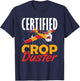 Certified Crop Duster T-Shirt - T-Shirt | Navy