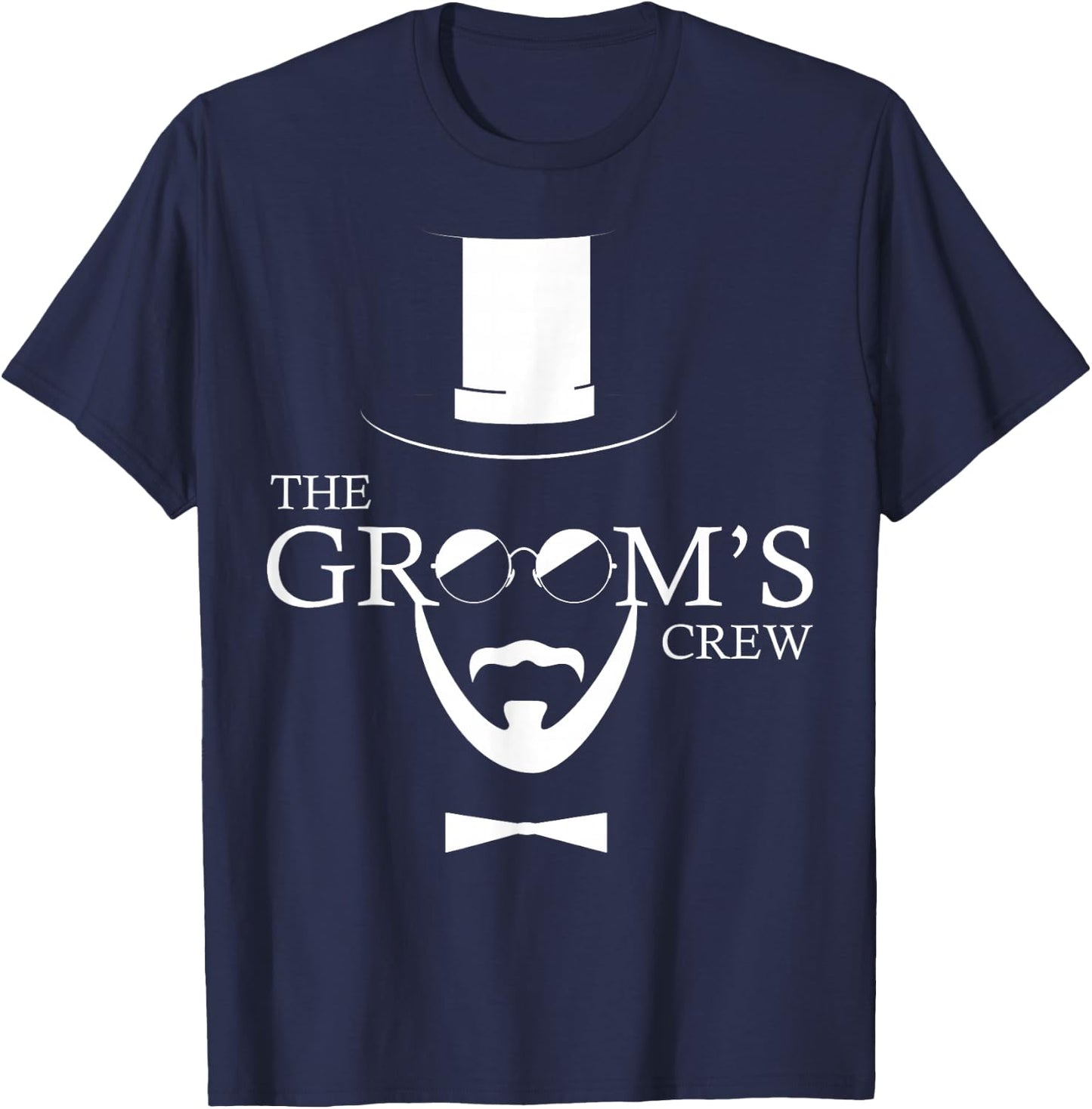 The Groom´s Crew Wedding T-Shirt - T-Shirt | Navy