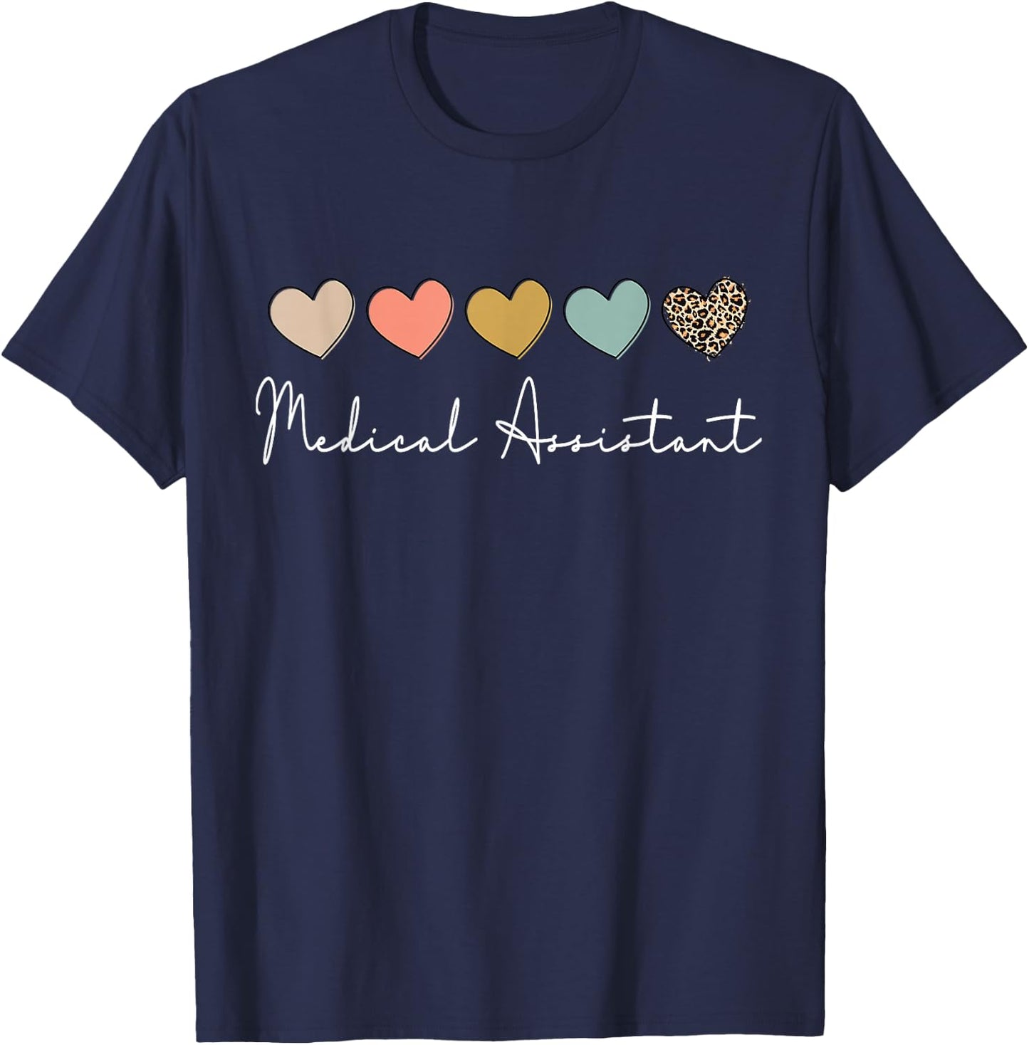 Medical Assistant Nurse Life Doctor Assistant Student T-Shirt - T-Shirt | Navy