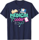 Medical Coder Medical Coding Best Medical Coders T-Shirt - T-Shirt | Navy