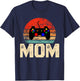 Video Game Controller Retro Vintage Video Gamer Mom T-Shirt - T-Shirt | Navy