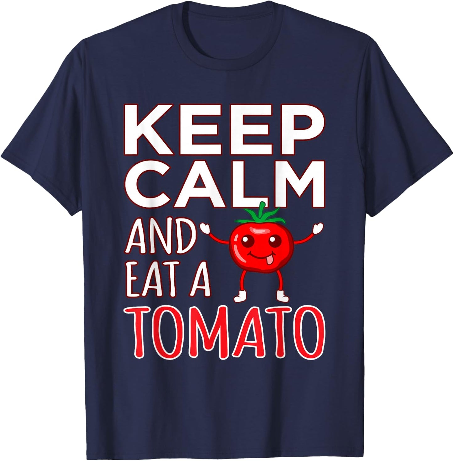 Tomato Vegetables Funny Tomato Costume T-Shirt - T-Shirt | Navy
