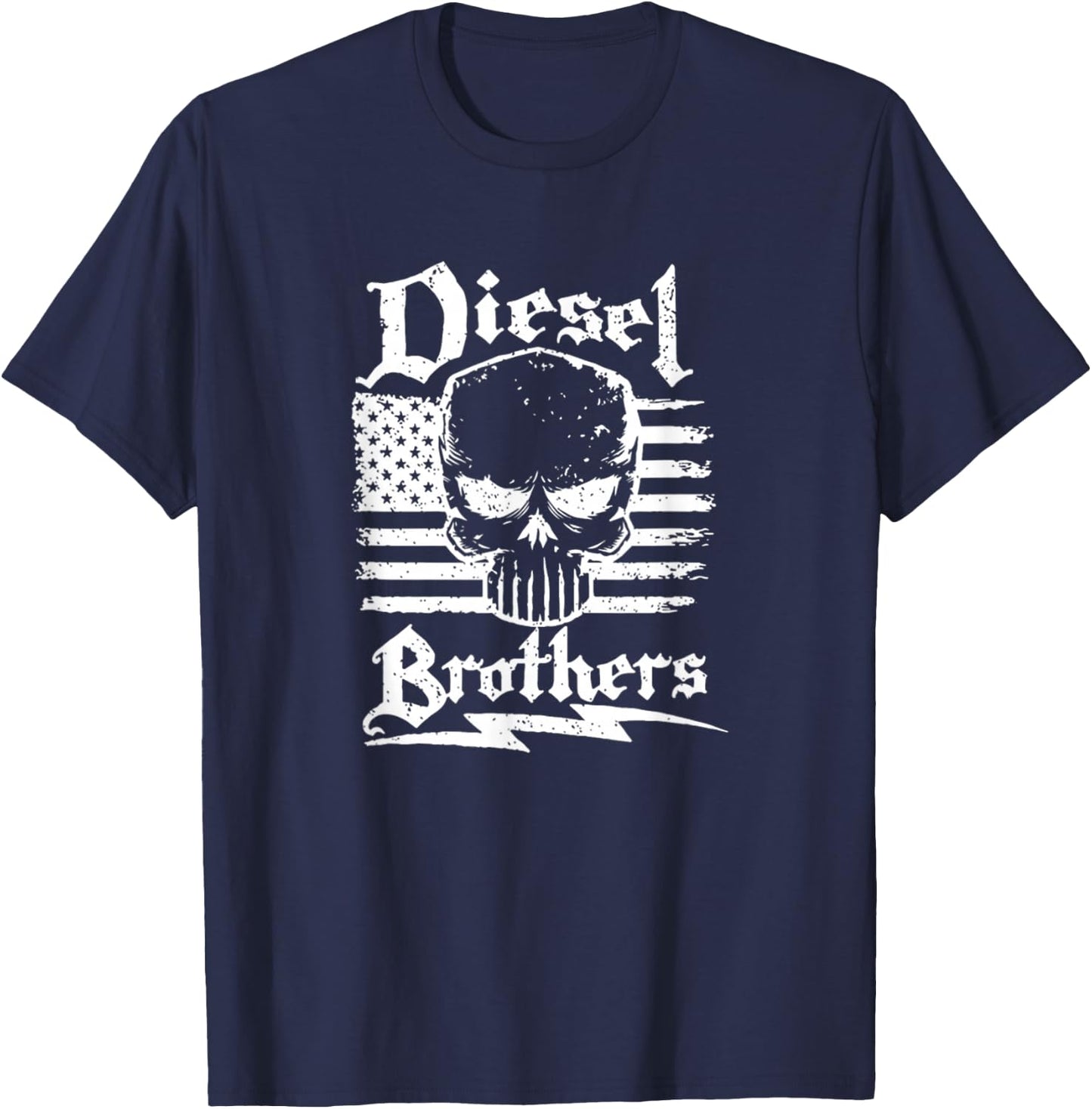Diesel Brothers Amercian Flag T Shirt T-Shirt - T-Shirt | Navy