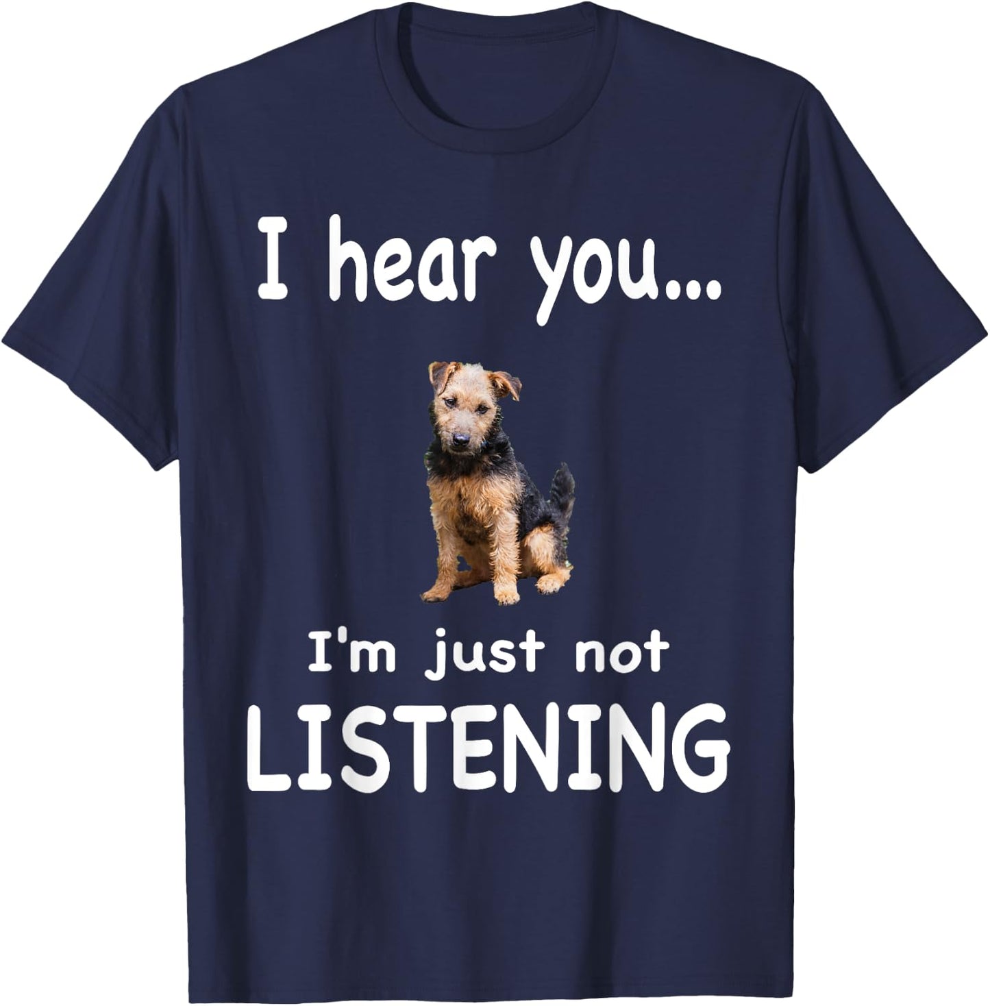 Lakeland Terrier Dog - Lakeland Terrier Women T-Shirt - T-Shirt | Navy