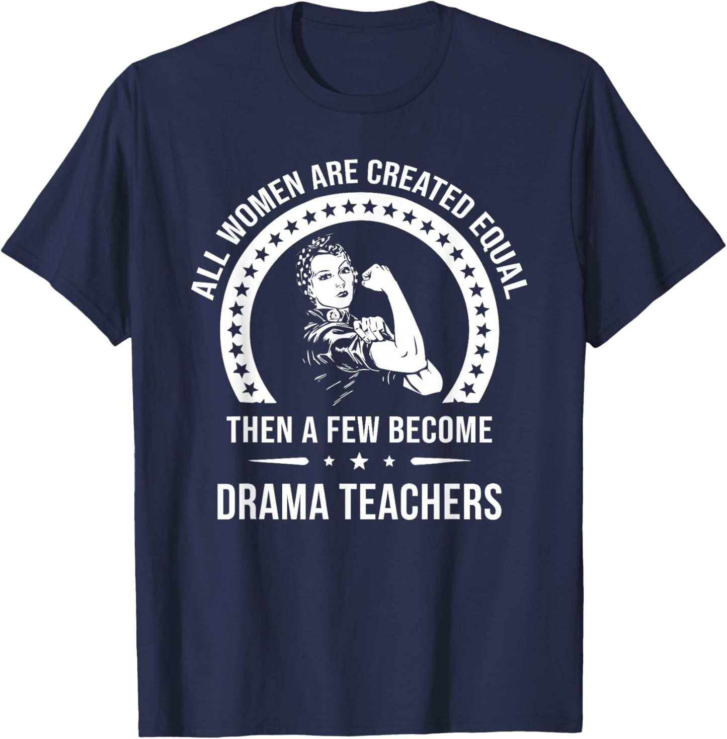 Drama Teacher Shirts | Drama Teacher T-Shirt - T-Shirt | Navy