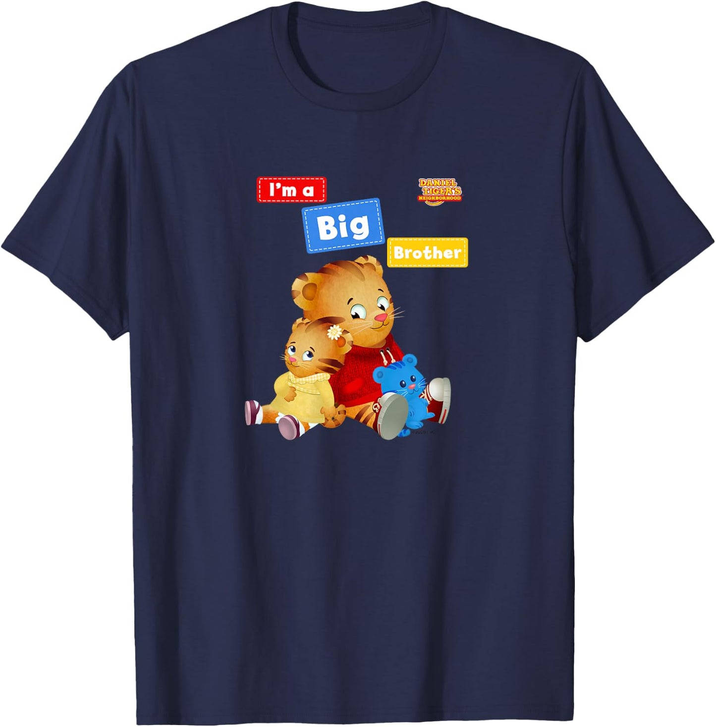 Kids Daniel Tiger's Neighborhood: Big Brother! T-Shirt - T-Shirt | Navy