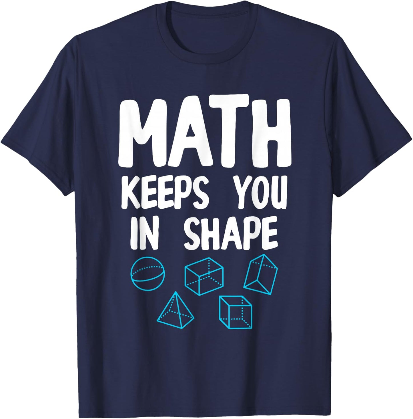 Funny Math Teacher Art Men Women Mathematics Equation Lovers T-Shirt - T-Shirt | Navy