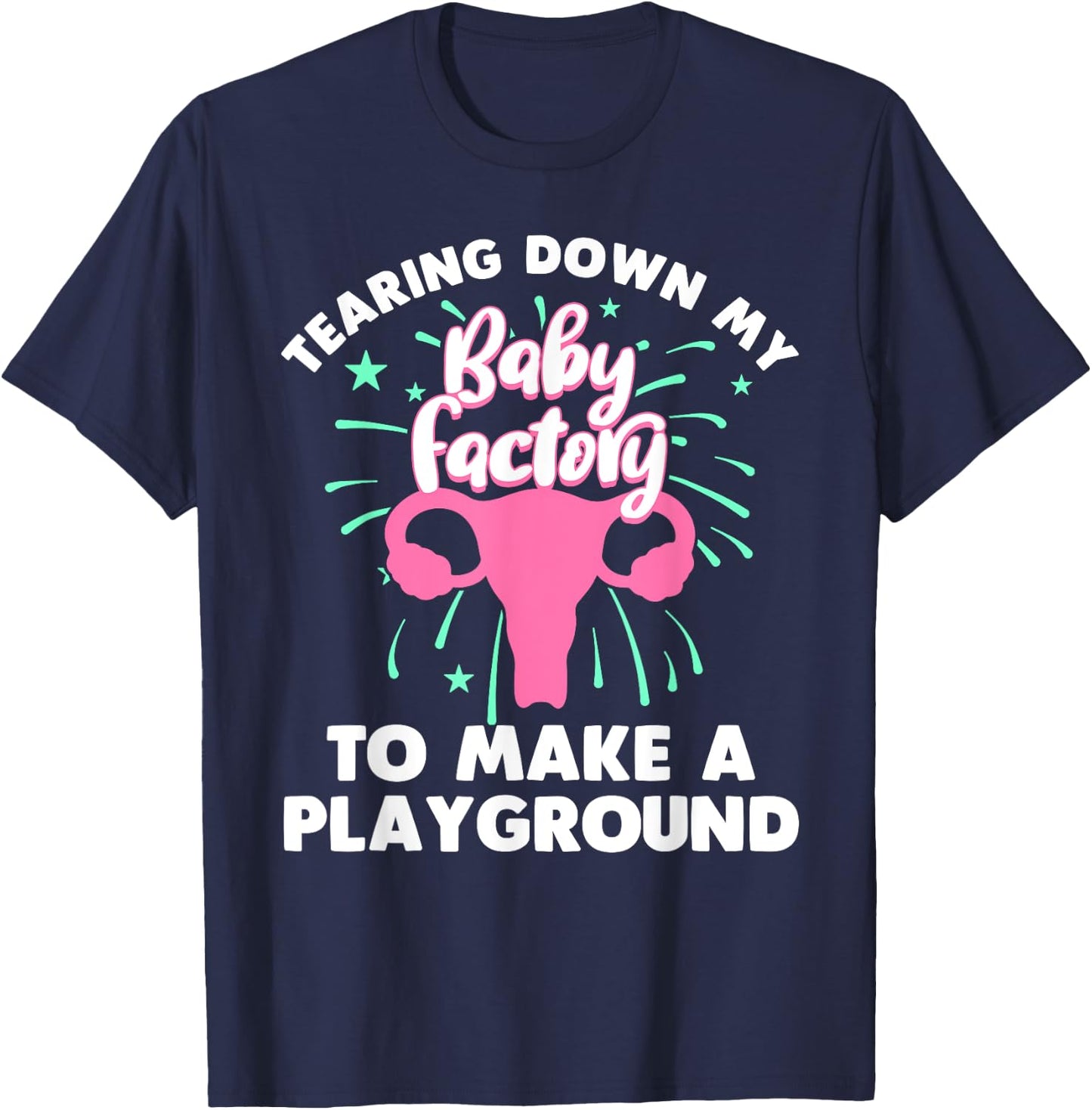 Funny Hysterectomy Girls Endometriosis Recovery T-Shirt - T-Shirt | Navy