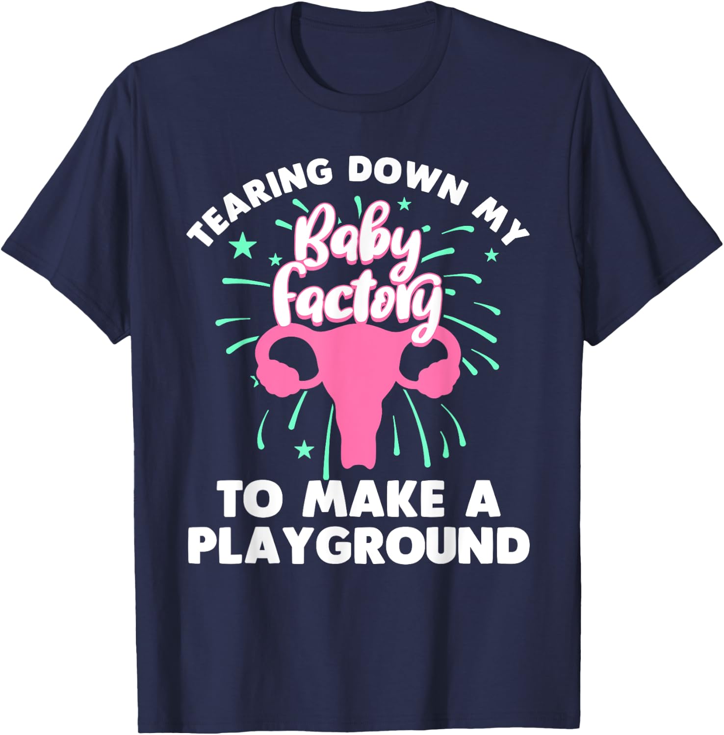 Funny Hysterectomy Girls Endometriosis Recovery T-Shirt - T-Shirt | Navy