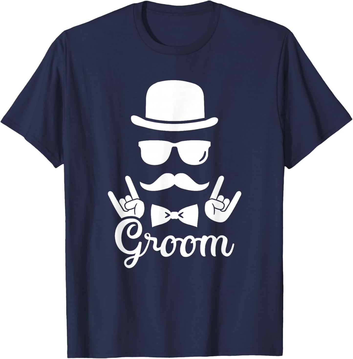 Groom JGA Stag Night T-Shirt - T-Shirt | Navy
