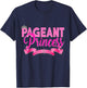 Beauty Pageant Princess Shirt Glitz Daughter Pink Girls Kids T-Shirt - T-Shirt | Navy