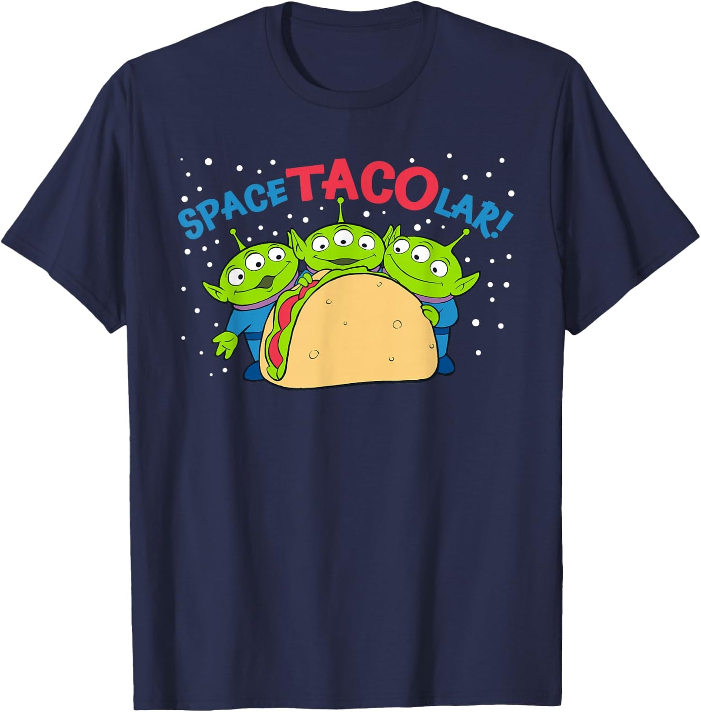 Disney Pixar Toy Story Aliens Spectacular Taco T-Shirt - T-Shirt | Navy