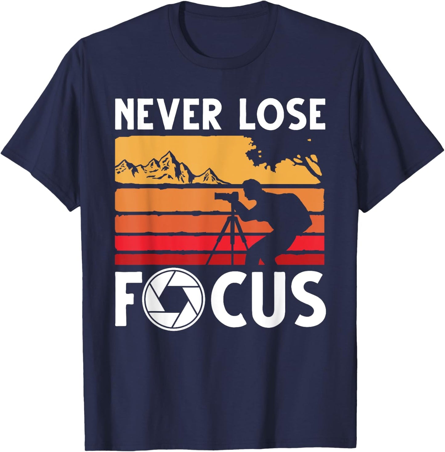 Cool Photographer Art Women Photography Camera Lover T-Shirt - T-Shirt | Navy