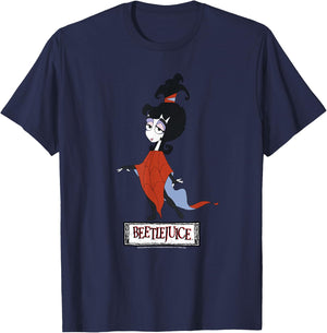 Beetlejuice The Lovely Lydia T-Shirt - T-Shirt | Navy