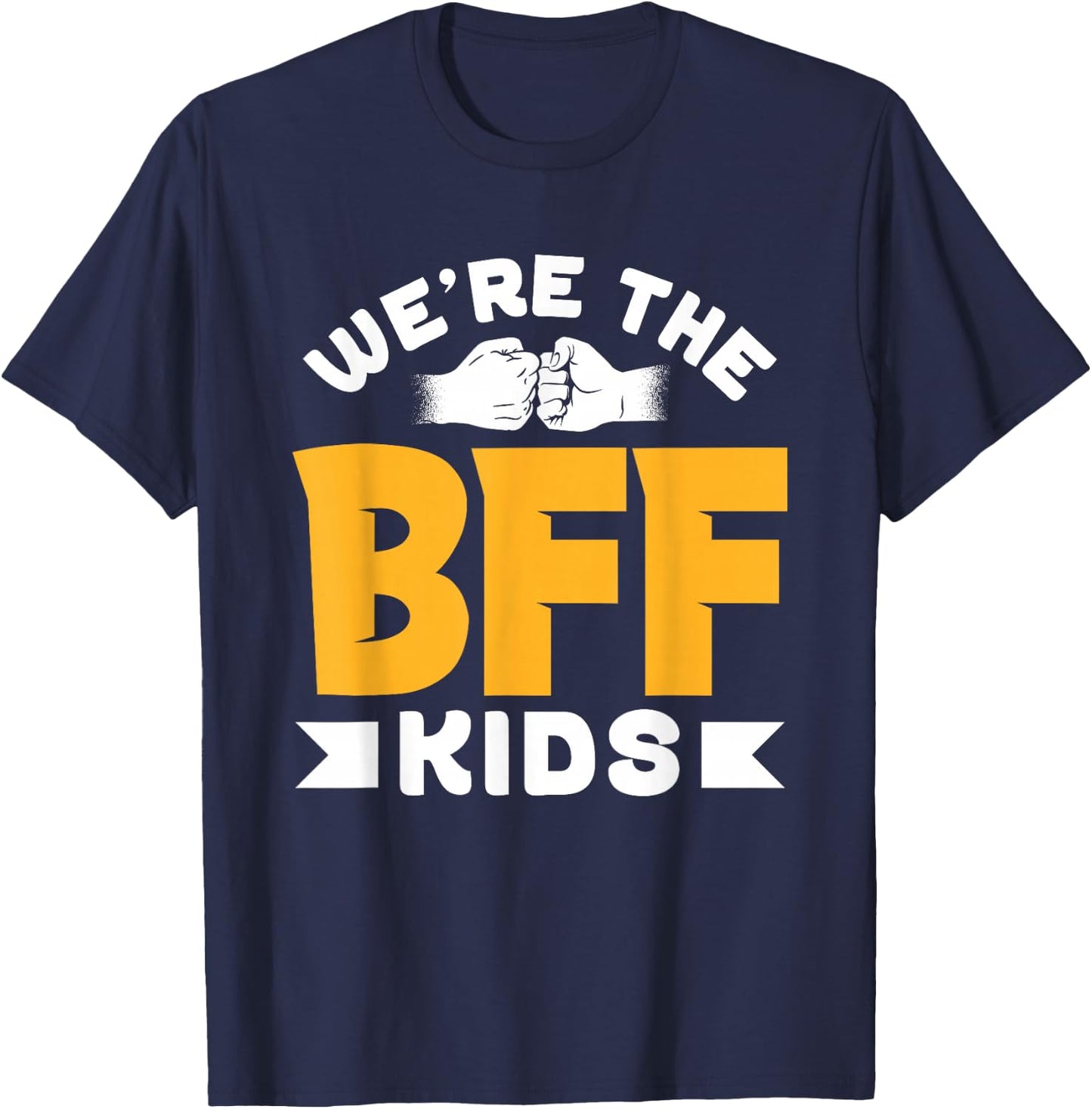 Wir Sind Die Bff Children's Friendship Friends Best Friend T-Shirt - T-Shirt | Navy