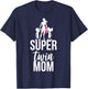 Super Twin Mom T-Shirt - T-Shirt | Navy