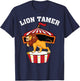 Cute Lion Tamer | Funny Carnival Show Performer Kids Gift T-Shirt - T-Shirt | Navy