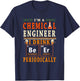 I'm A Chemical Engineer I Drink Beer Periodically Drinker T-Shirt - T-Shirt | Navy