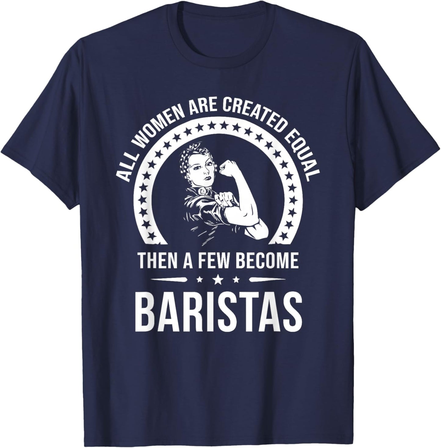 Barista Shirts | Barista T-Shirt - T-Shirt | Navy