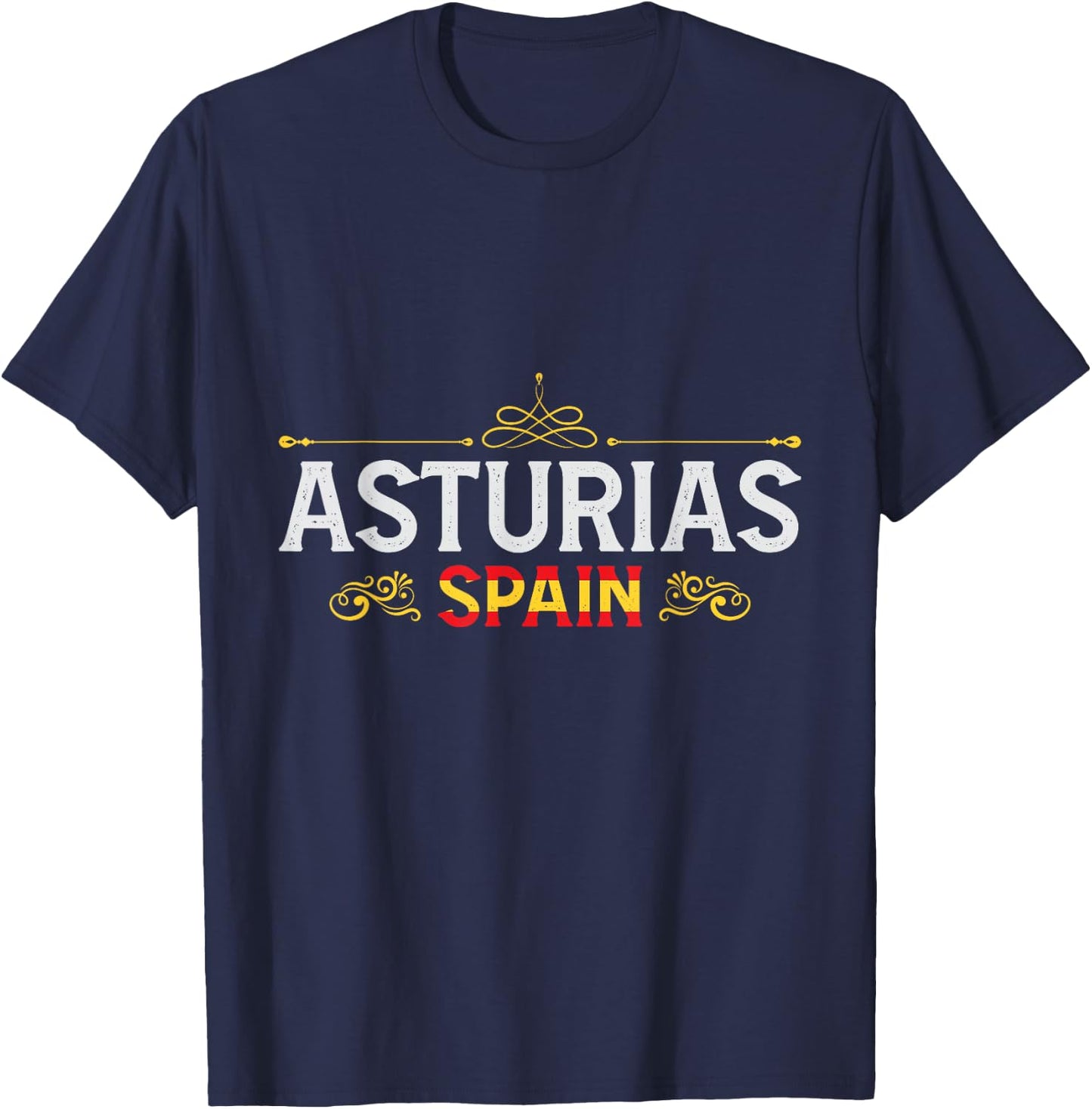 Asturias Spain - Asturias Memories of Asturias T-Shirt - T-Shirt | Navy