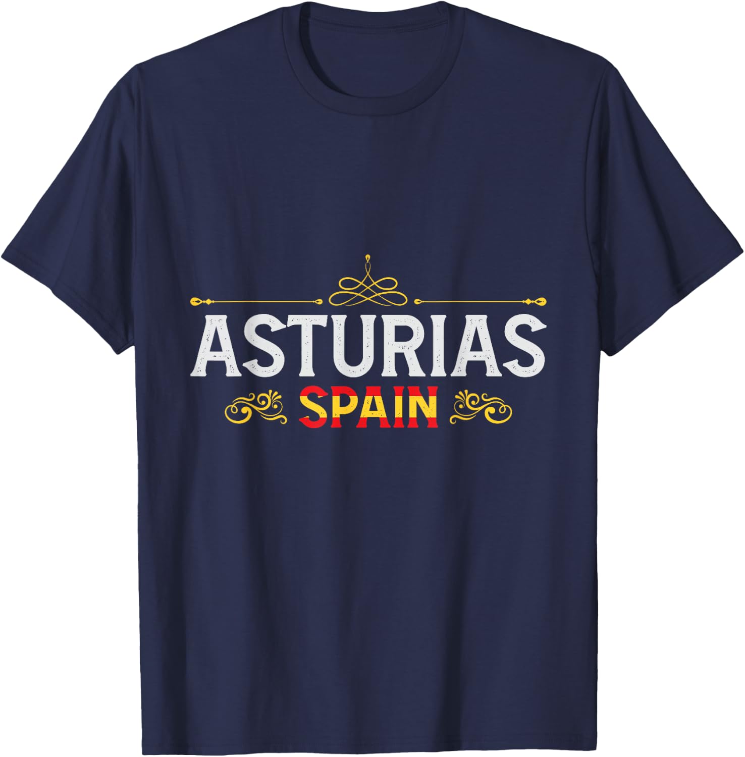 Asturias Spain - Asturias Memories of Asturias T-Shirt - T-Shirt | Navy