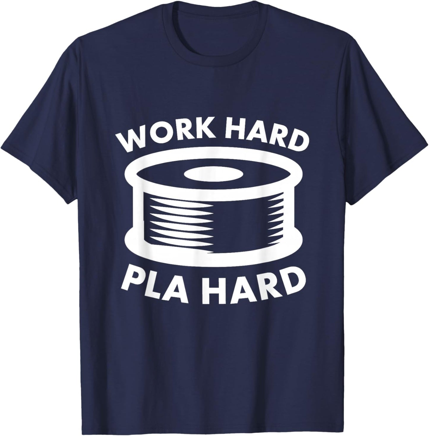 Funny 3D Printing PLA T-Shirt - T-Shirt | Navy