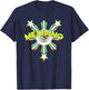 Philippines Mexico Filipino Proud Flag Mexipino Mixed DNA T-Shirt - T-Shirt | Navy