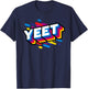 Celebration Yeet T Shirt Kid's Trendy Meme Slogan Yeeting T-Shirt - T-Shirt | Navy