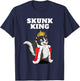 Skunk King | Boys Skunk Gear | Skunk T-Shirt - T-Shirt | Navy