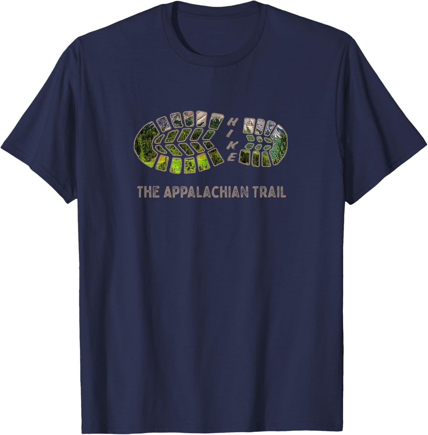 National Scenic Trails , Hike the Appalachian Trail T-Shirt - T-Shirt | Navy