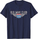Old Man Club Est 1956 Awesome Since 56 Born In 1956 Vintage T-Shirt - T-Shirt | Navy