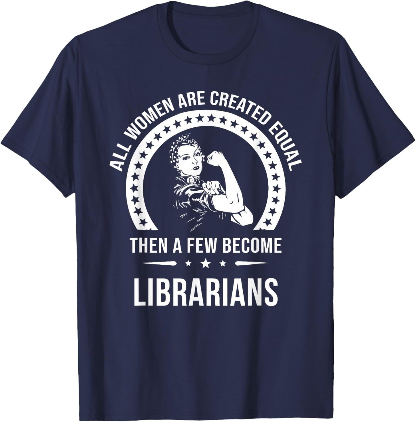 Librarian Shirts | Librarian T-Shirt - T-Shirt | Navy