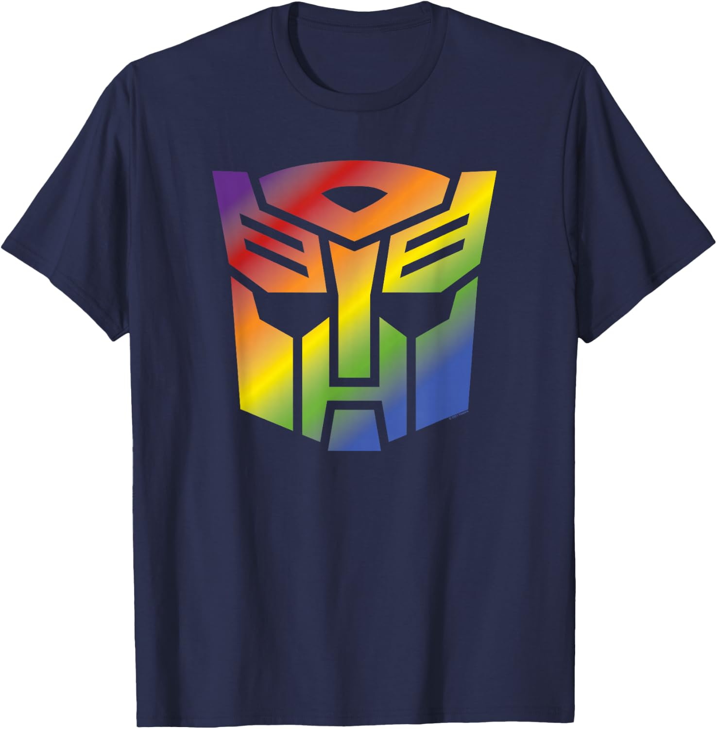 Transformers Autobots Pride Logo T-Shirt - T-Shirt | Navy