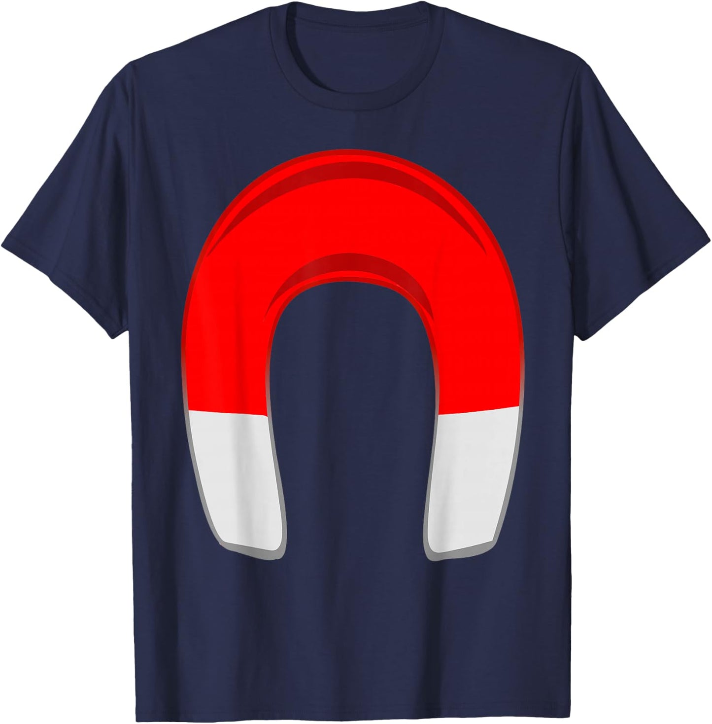 Men's Magnet Funny Couples Halloween Costume T-Shirt - T-Shirt | Navy