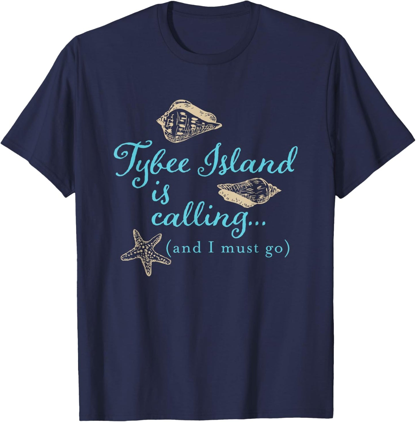 Tybee Island Georgia is calling T-Shirt - T-Shirt | Navy