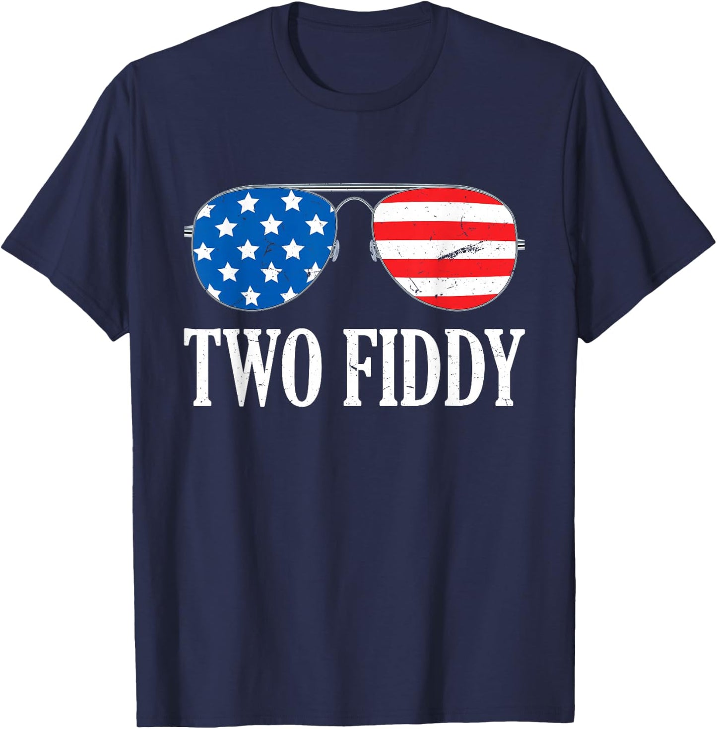Two Fiddy America 250 T-Shirt - T-Shirt | Navy